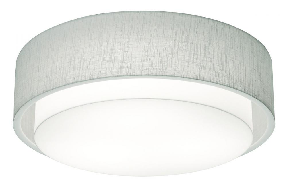 Sanibel 18'' LED Flush,120-277V,3 CCT,LW,LW,MS