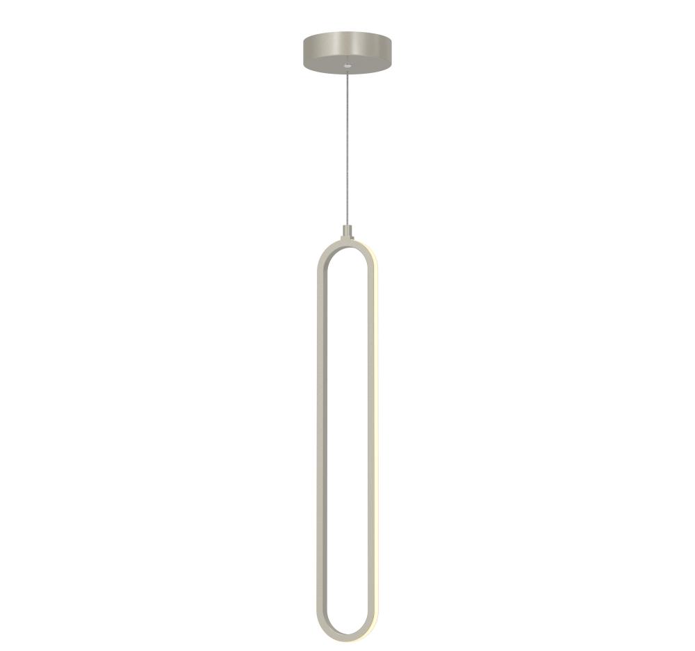 Sienna 24'' LED Pendant 19W 120V NP