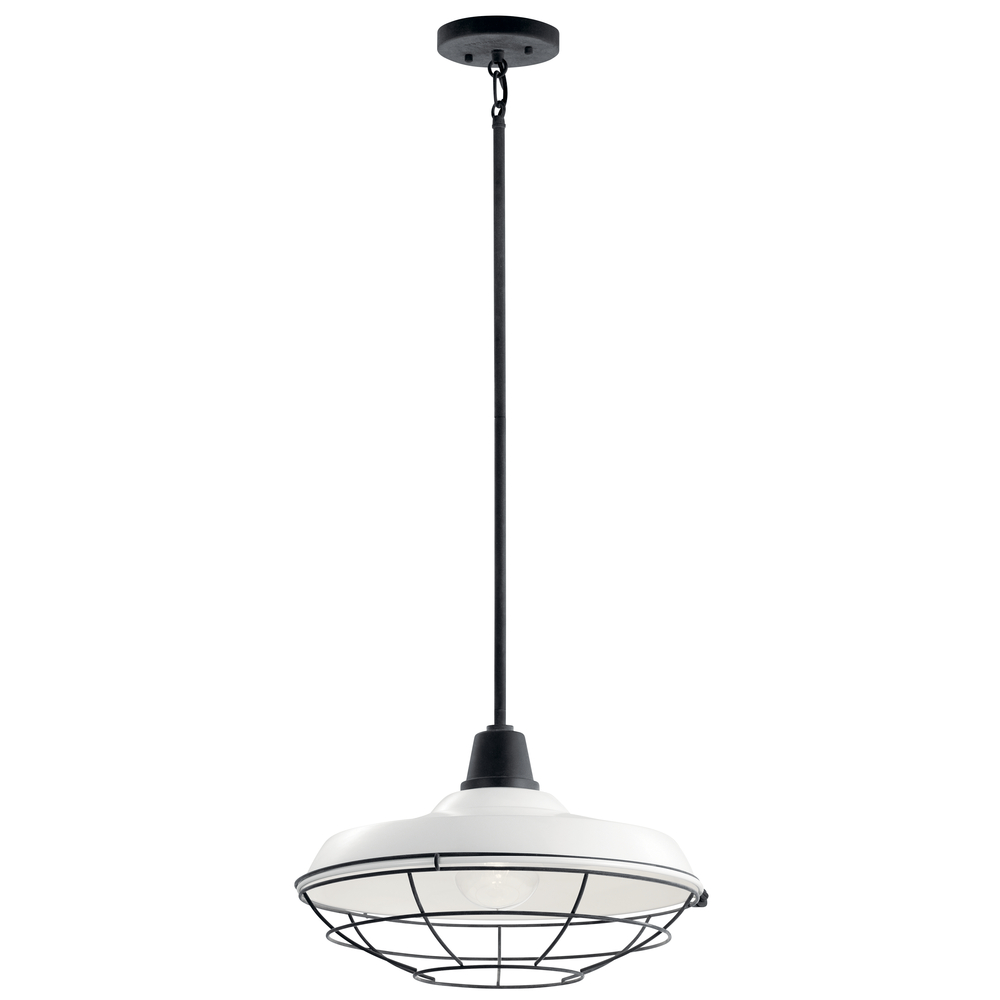 Pier™ 1 Light 16" Convertible Pendant White