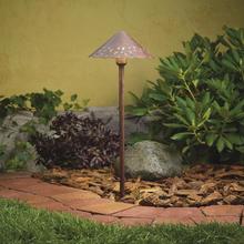 Kichler 15871TZT - Cast Hammered Roof 3000K LED Textured Tannery Bronze