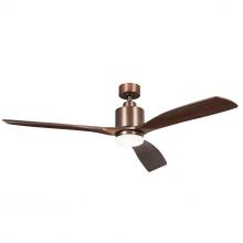 Kichler 300075OBB - 60" Ridley II 3 Blade Indoor Ceiling Fan with Etched Cased Opal Glass