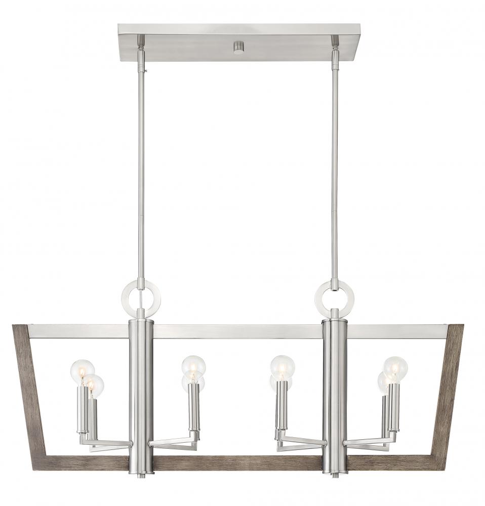 Westend 8 Light Island Chandelier