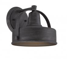 Designers Fountain 33131-WP - Portland 8.25" 1-Light Outdoor Wall Lantern