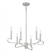 Designers Fountain D269C-6CH-BN - Summit 25.5" 6-Light Chandelier
