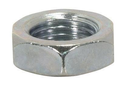 Steel Locknut; 1/4 IP; 3/4" Hexagon; 1/4" Thick; Unfinished