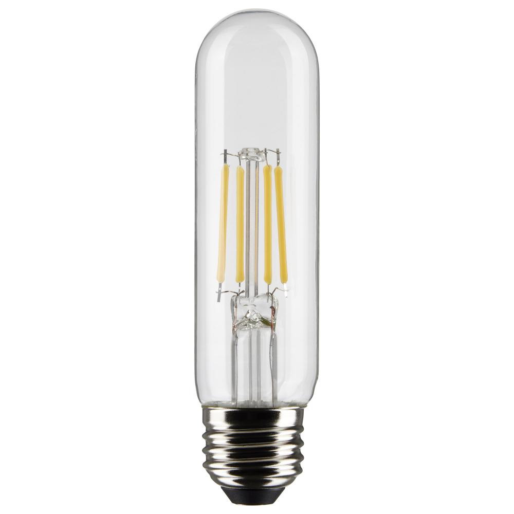 5.5 Watt T10 LED; Clear; Medium base; 90 CRI; 4000K; 120 Volt