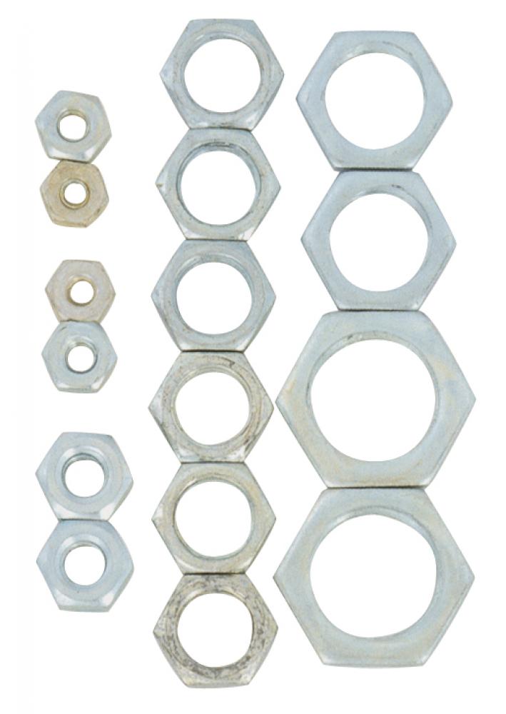 16 Assorted Steel Locknuts