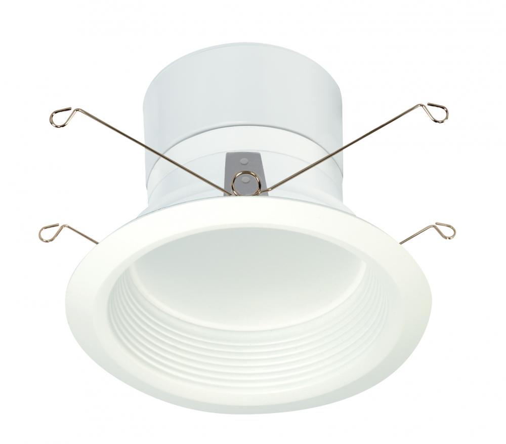 Discontinued - 11.6 watt LED Downlight Retrofit Kit; 5" Baffled; 3000K; Medium base; 120 volts;