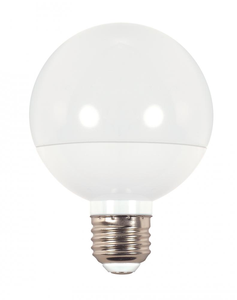 6 Watt; G25 Globe LED; 2700K; Medium base; 120 Volt