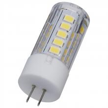 Satco Products Inc. S12312 - 3 Watt T5 LED; Clear Finish; Bi Pin G4 Base; 5000K; 12 Volt