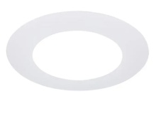 Satco Products Inc. S13543 - 10'' Flat Goof Ring for Commercial Downlights, Round, White Finish, 14.50 OD, 9.25 ID, 0.032