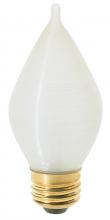 Satco Products Inc. S3414 - 40 Watt C15 Incandescent; Spun White; 4000 Average rated hours; 316 Lumens; Medium base; 120 Volt