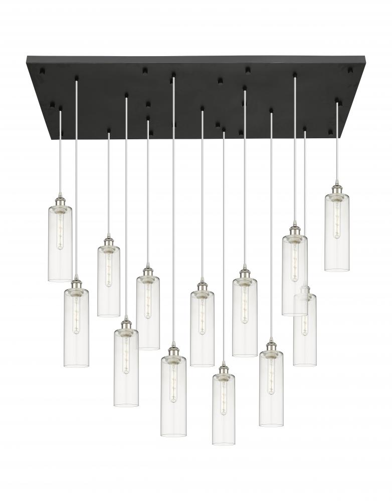 Crown Point - 13 Light - 54 inch - Polished Nickel - Multi Pendant