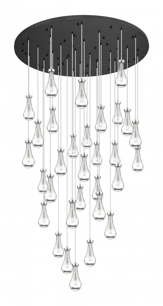 Owego - 31 Light - 60 inch - Polished Nickel - Multi Pendant