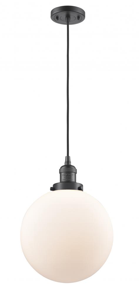 Beacon - 1 Light - 10 inch - Oil Rubbed Bronze - Cord hung - Mini Pendant