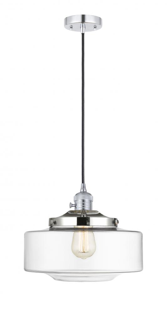 Bridgeton - 1 Light - 16 inch - Polished Chrome - Cord hung - Mini Pendant