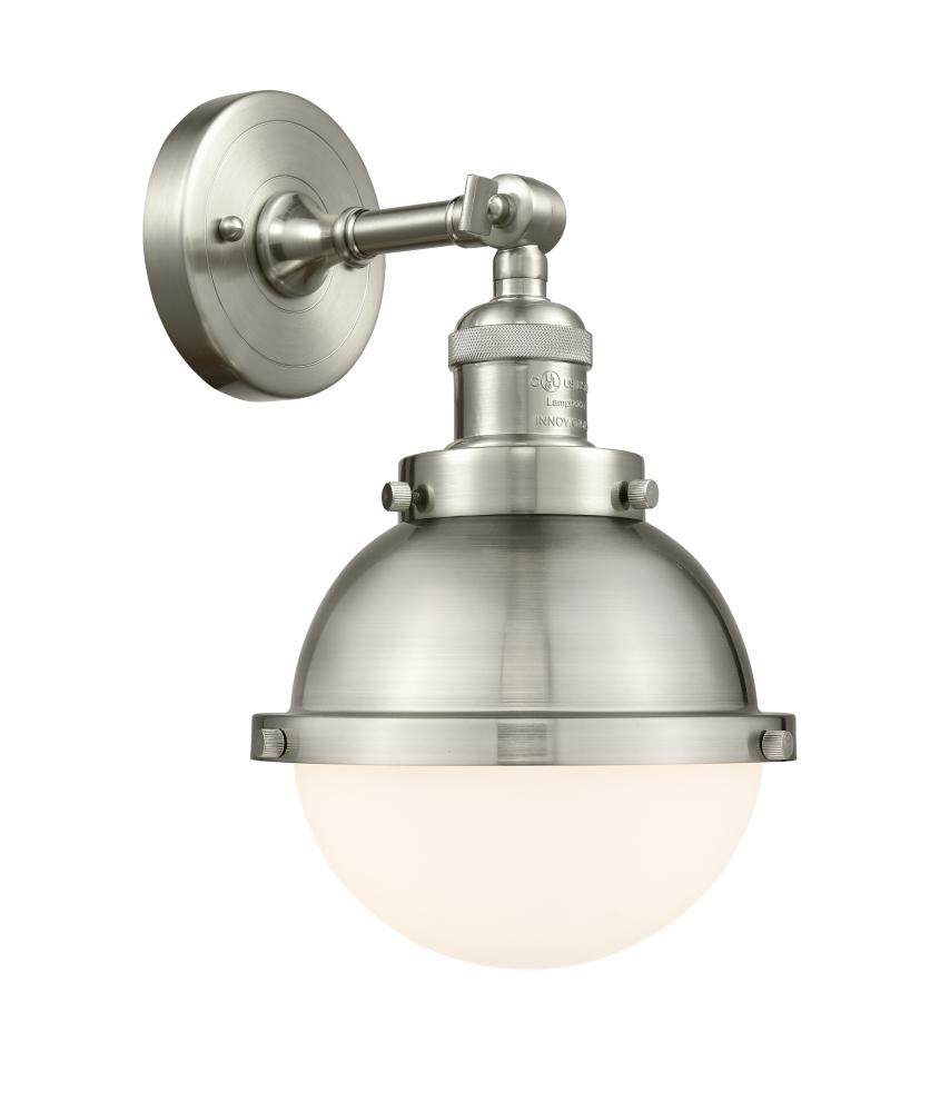 Hampden - 1 Light - 7 inch - Brushed Satin Nickel - Sconce