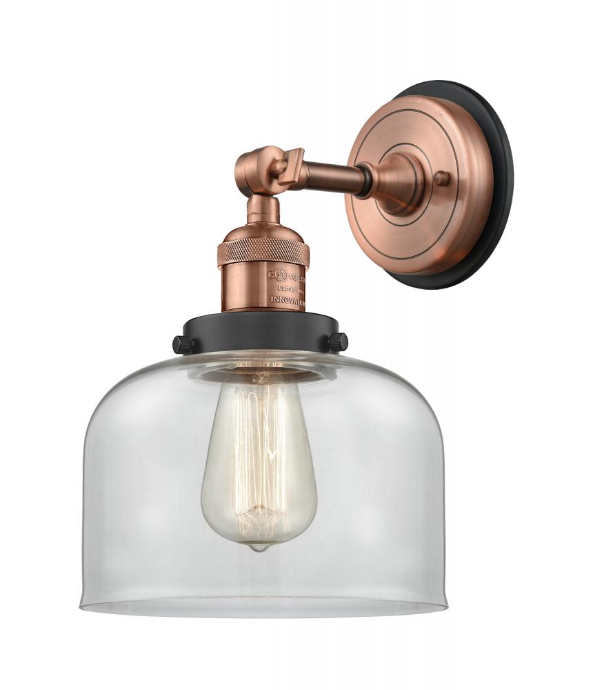 Bell - 1 Light - 8 inch - Antique Copper - Sconce