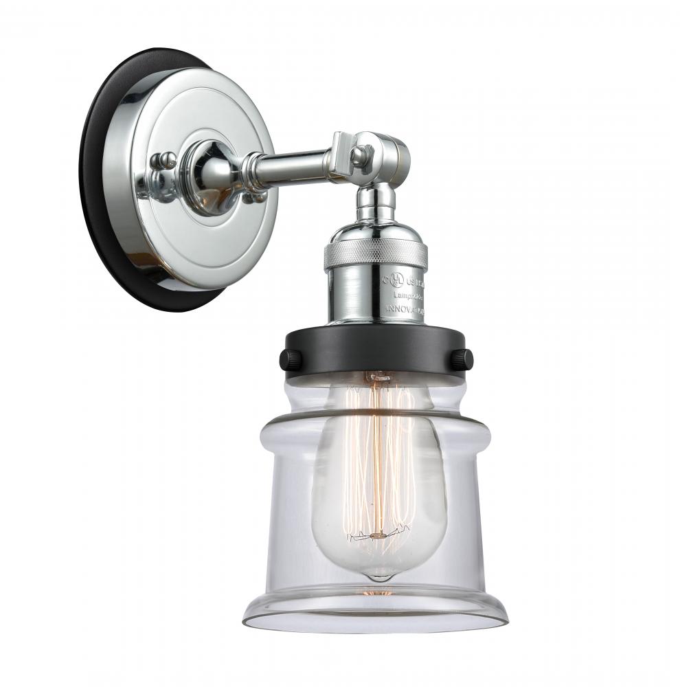 Canton - 1 Light - 5 inch - Polished Nickel - Sconce