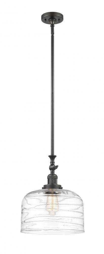 Bell - 1 Light - 12 inch - Oil Rubbed Bronze - Stem Hung - Mini Pendant