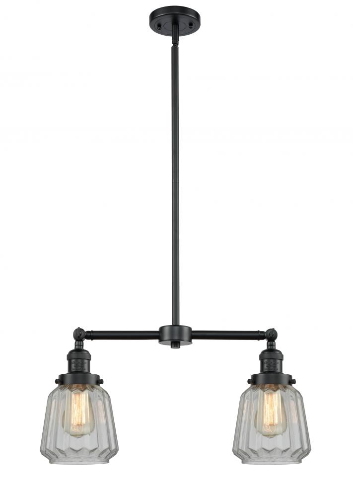 Chatham - 2 Light - 21 inch - Oil Rubbed Bronze - Stem Hung - Island Light