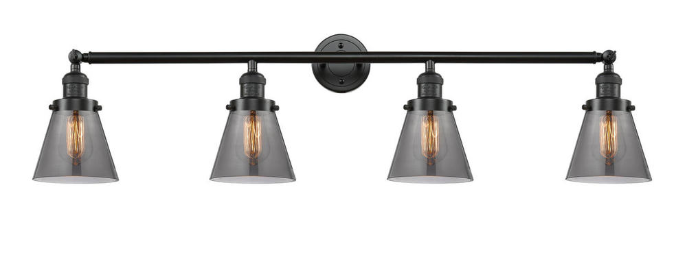 Cone - 4 Light - 42 inch - Oil Rubbed Bronze - Bath Vanity Light