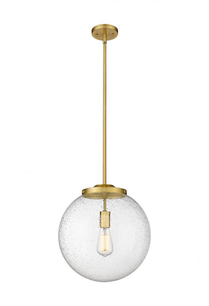 Beacon - 1 Light - 16 inch - Satin Gold - Cord hung - Pendant