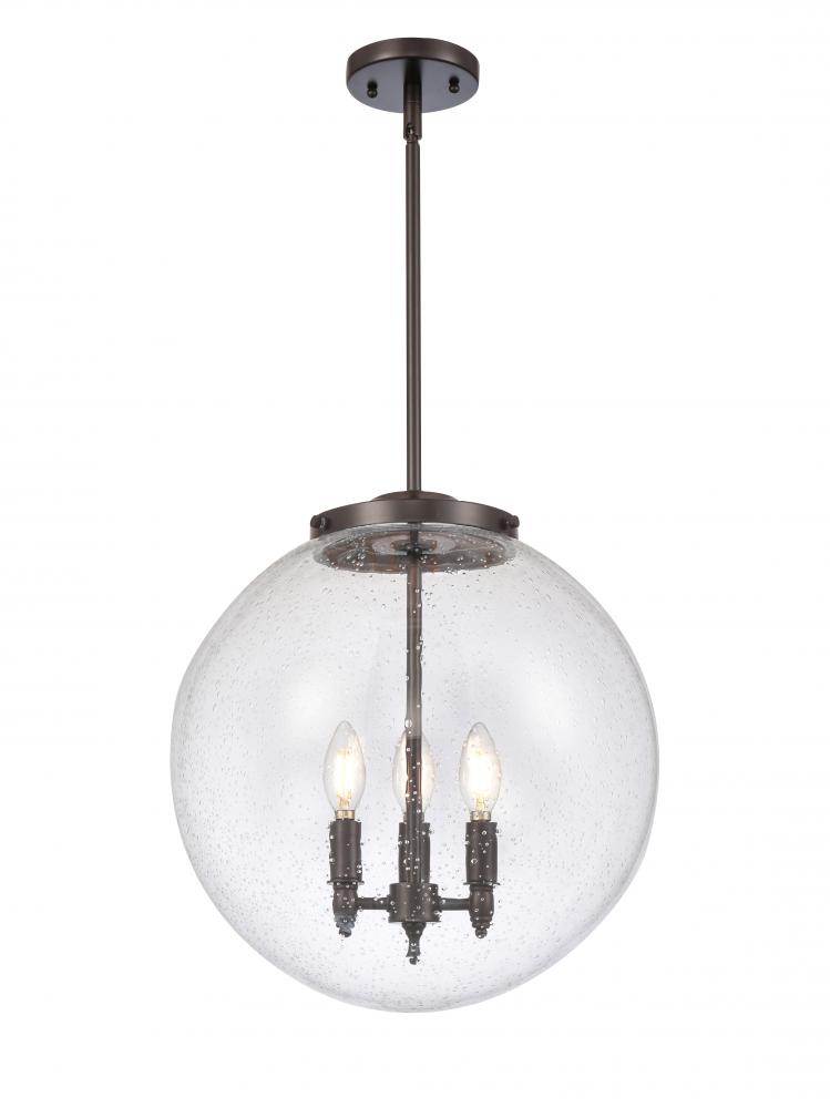 Beacon - 3 Light - 16 inch - Oil Rubbed Bronze - Cord hung - Pendant