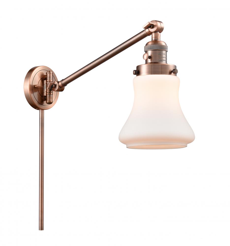 Bellmont - 1 Light - 8 inch - Antique Copper - Swing Arm