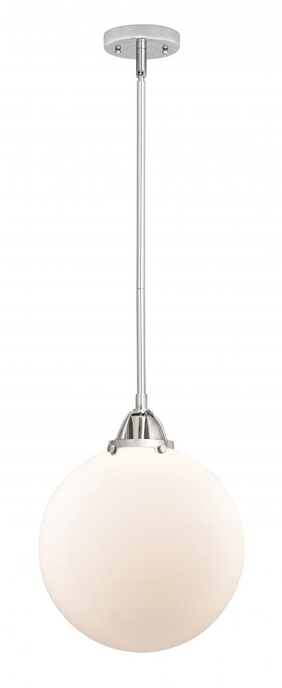 Beacon - 1 Light - 12 inch - Polished Chrome - Cord hung - Mini Pendant