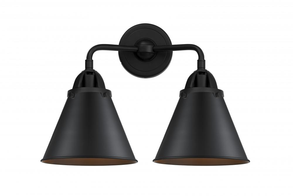 Appalachian - 2 Light - 16 inch - Matte Black - Bath Vanity Light