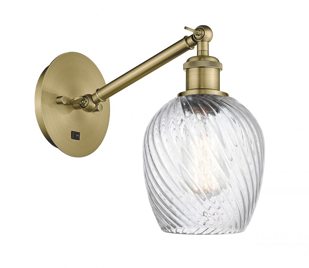 Salina - 1 Light - 6 inch - Satin Gold - Sconce