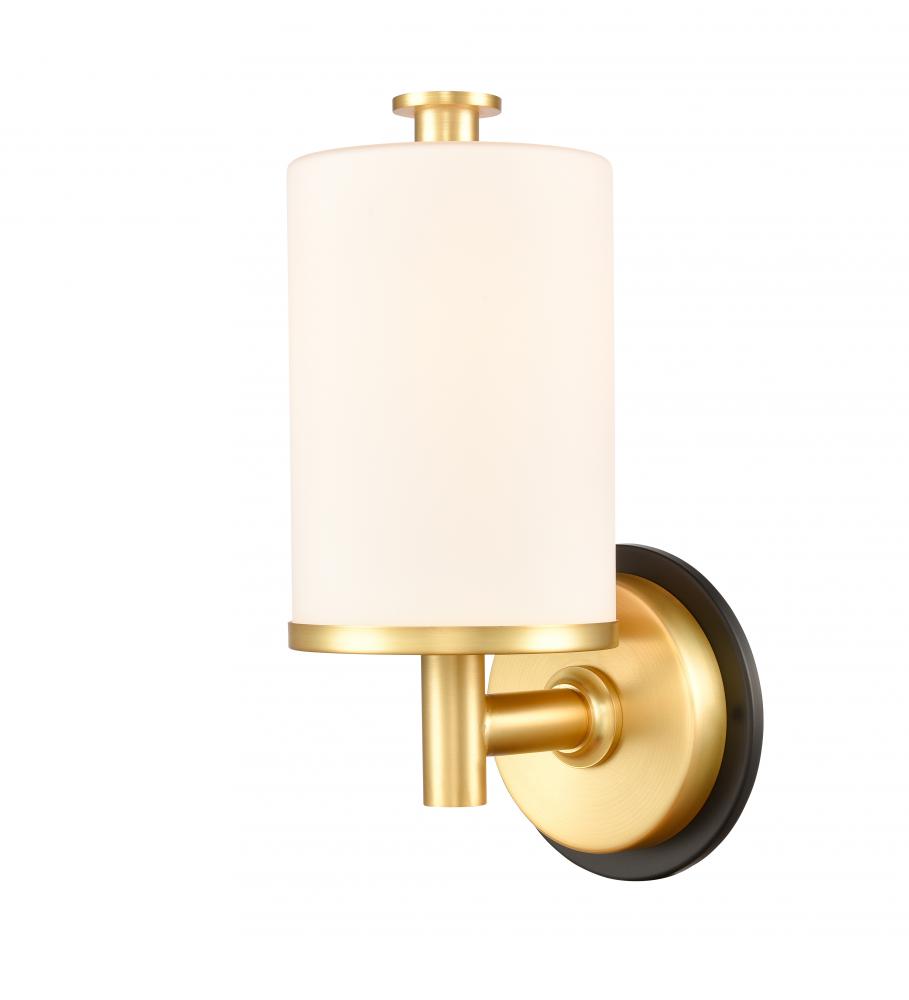 Marlowe - 1 Light - 5 inch - Black Satin Gold - Bath Vanity Light