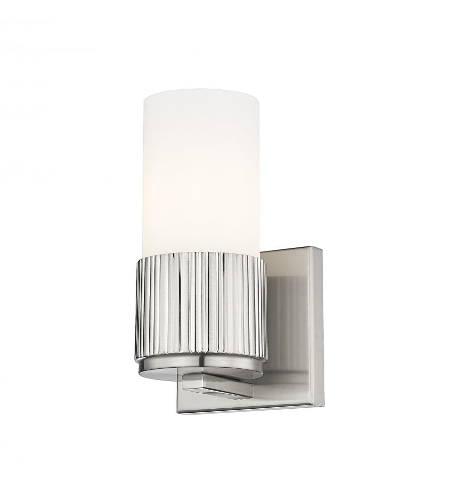 Bolivar - 1 Light - 5 inch - Satin Nickel - Sconce