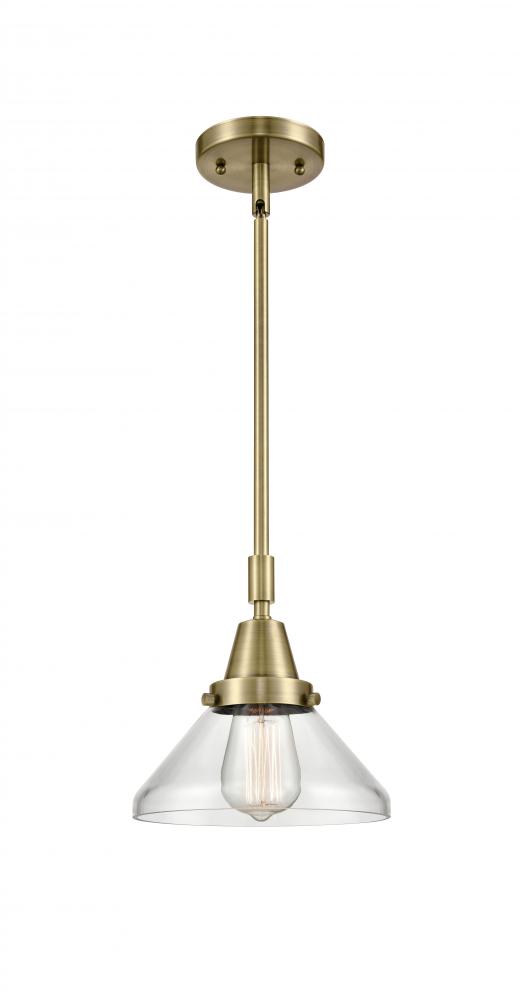 Caden - 1 Light - 8 inch - Antique Brass - Mini Pendant