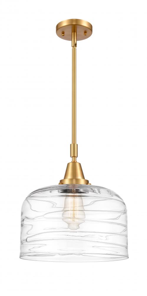 Bell - 1 Light - 12 inch - Satin Gold - Mini Pendant