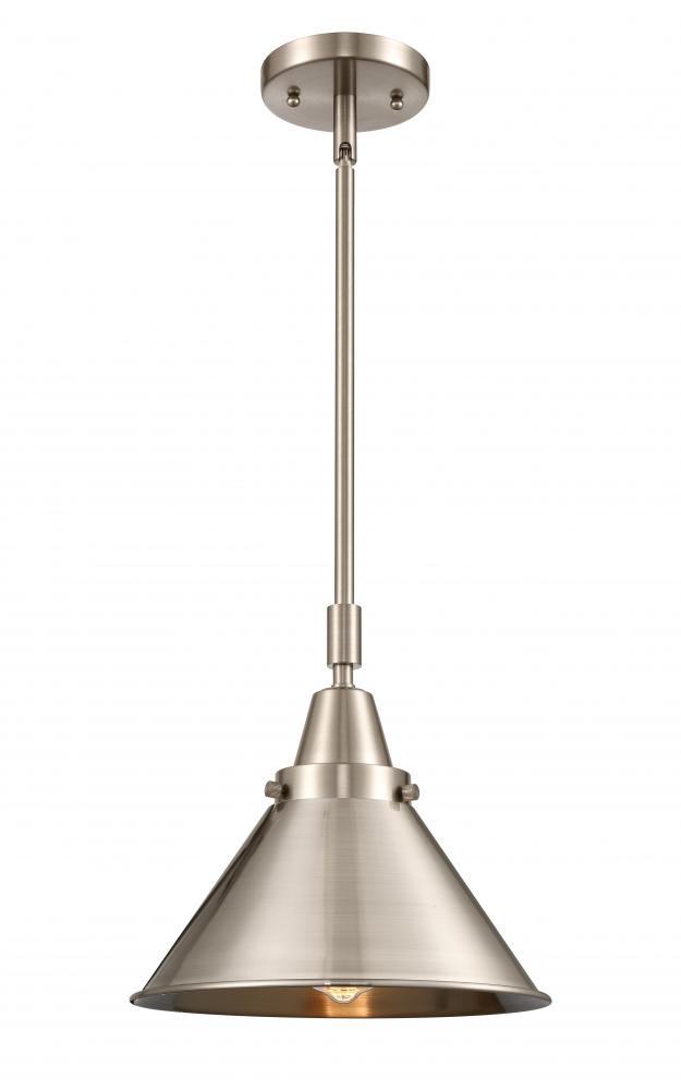 Briarcliff - 1 Light - 10 inch - Brushed Satin Nickel - Mini Pendant