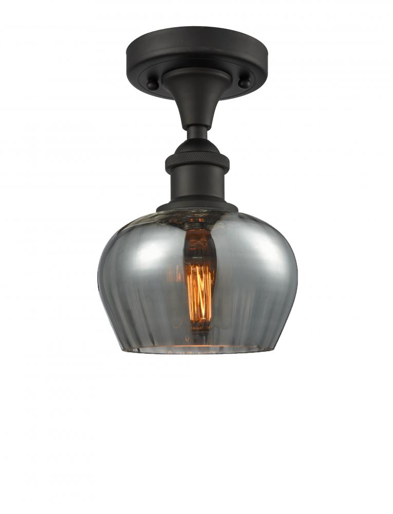 Fenton - 1 Light - 7 inch - Oil Rubbed Bronze - Semi-Flush Mount