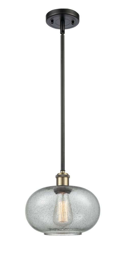 Gorham - 1 Light - 10 inch - Black Antique Brass - Mini Pendant