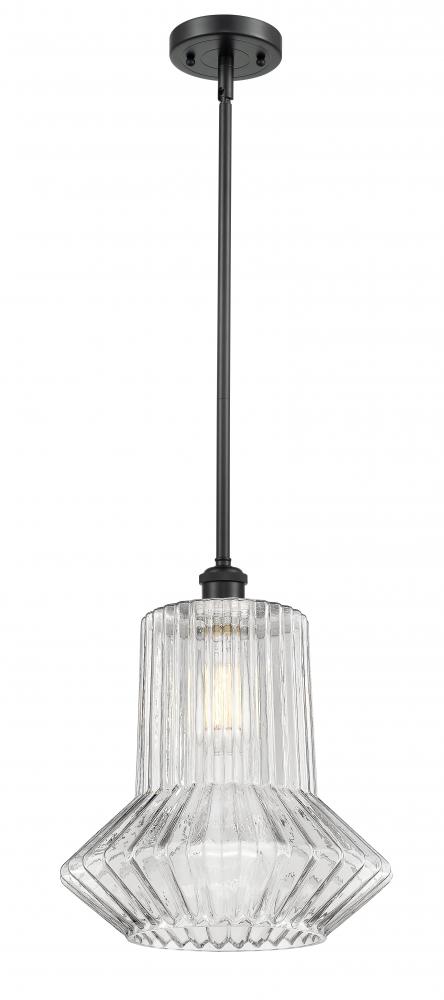 Springwater - 1 Light - 12 inch - Matte Black - Mini Pendant