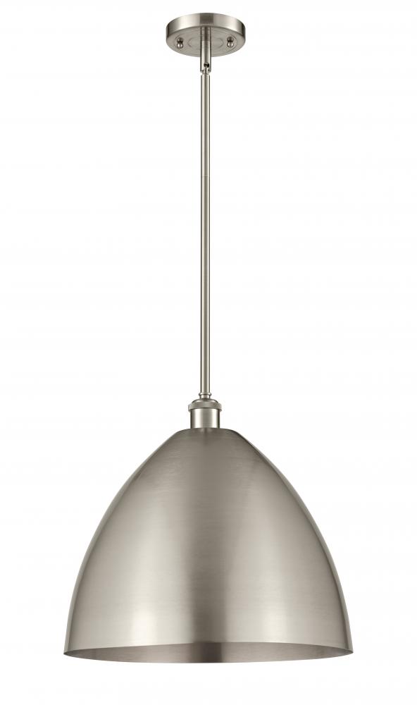 Bristol - 1 Light - 16 inch - Brushed Satin Nickel - Pendant