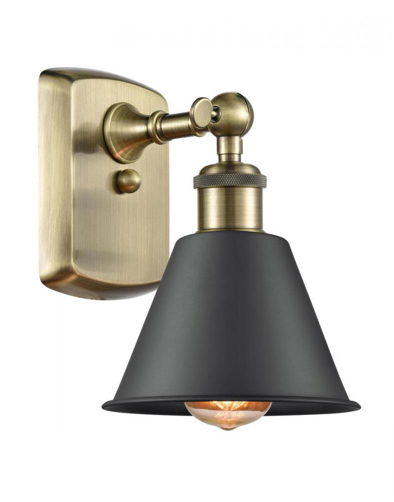 Smithfield - 1 Light - 7 inch - Antique Brass - Sconce