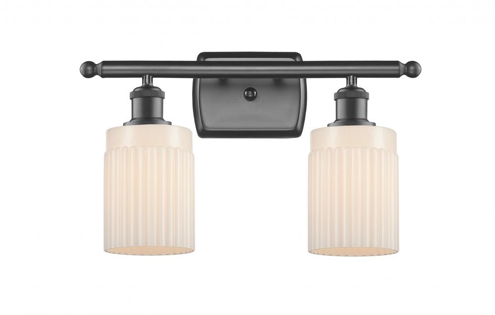 Hadley - 2 Light - 15 inch - Oil Rubbed Bronze - Bath Vanity Light