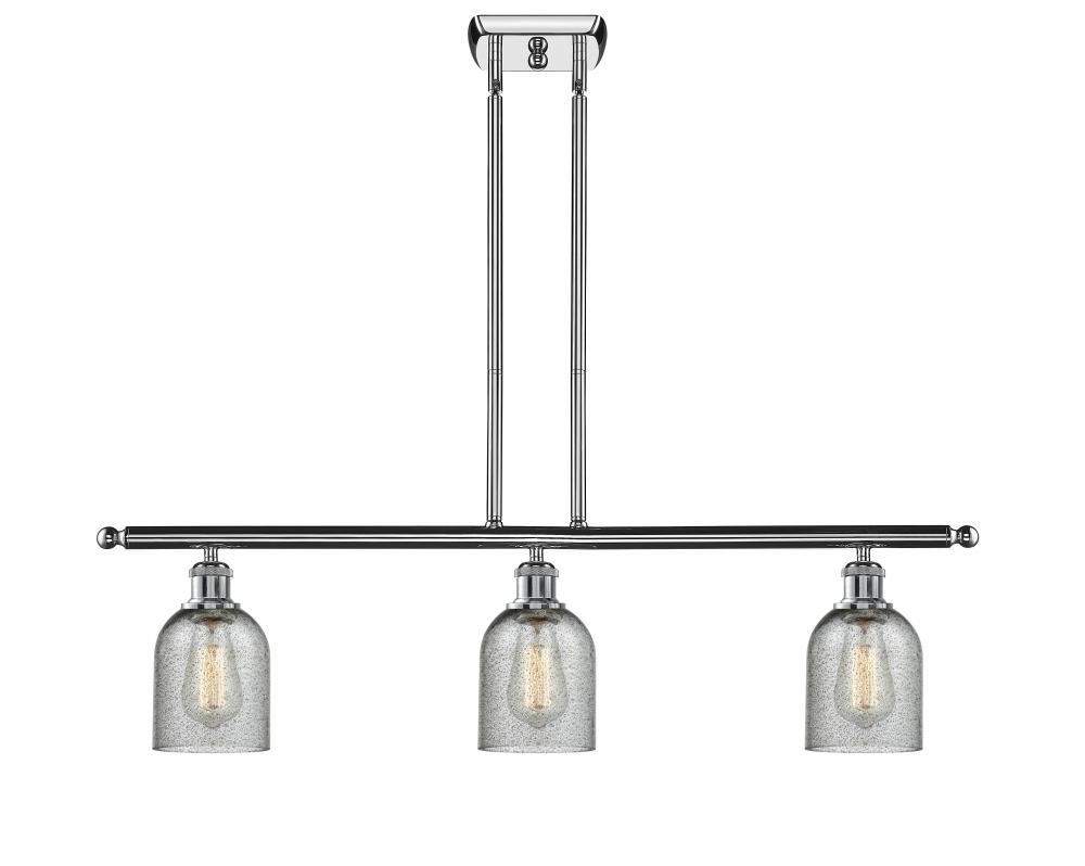 Caledonia - 3 Light - 36 inch - Polished Chrome - Cord hung - Island Light