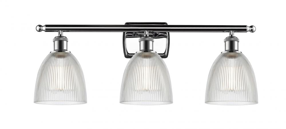 Castile - 3 Light - 26 inch - Polished Chrome - Bath Vanity Light