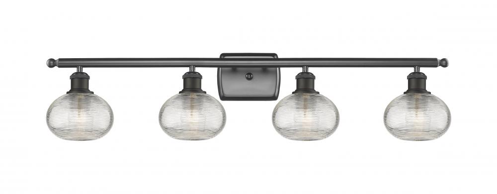 Ithaca - 4 Light - 36 inch - Oil Rubbed Bronze - Bath Vanity Light