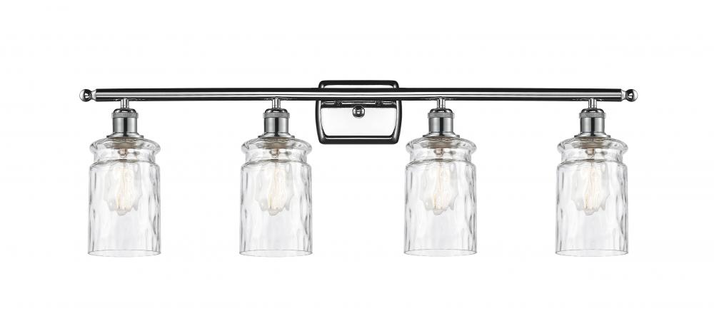 Candor - 4 Light - 35 inch - Polished Chrome - Bath Vanity Light