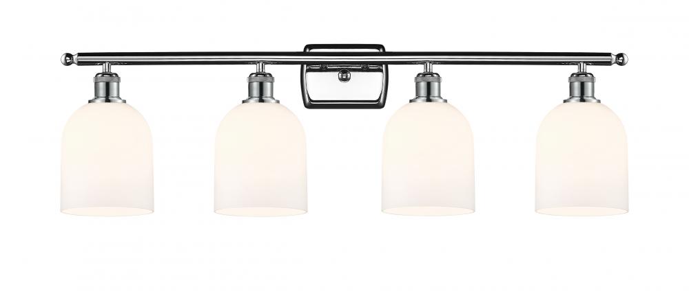 Bella - 4 Light - 36 inch - Polished Chrome - Bath Vanity Light