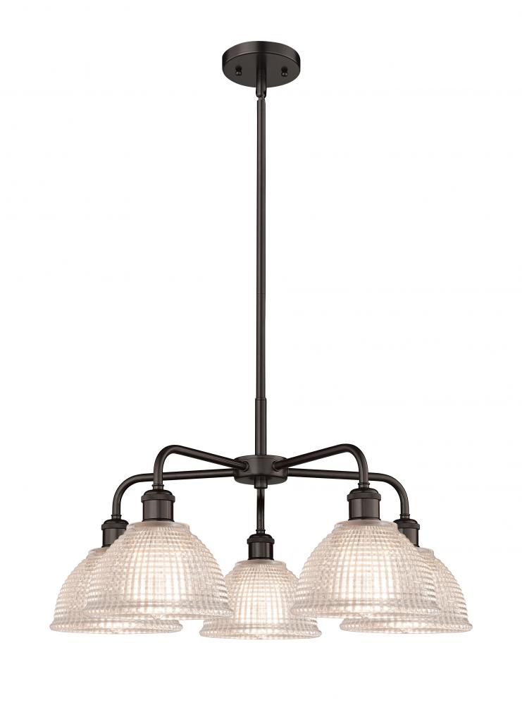 Arietta - 5 Light - 26 inch - Oil Rubbed Bronze - Chandelier