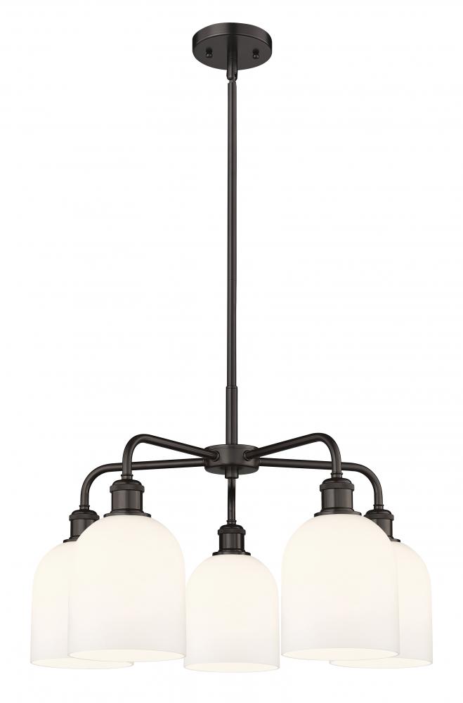 Bella - 5 Light - 24 inch - Oil Rubbed Bronze - Chandelier